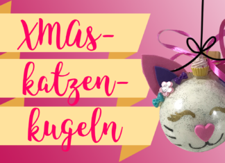 miauzige Baumdeko: Weihnachtskugeln „Kätzchen“